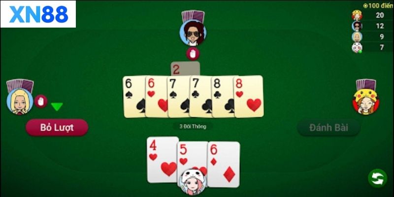 Luật chơi cơ bản của Bài Tiến Lên